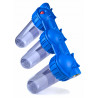 Complete 3-Stage Inline Water Filter 1" with 10" Cartridges