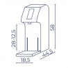 FlowCare HB18 White Water Kettle for Offices and Cafes