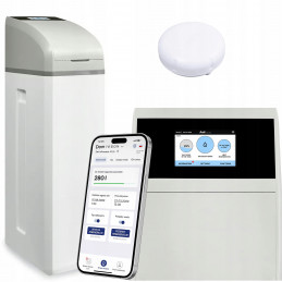 Пом'якшувач води iVISION 25 l WiFi із захистом від затоплення | MojaWoda.com