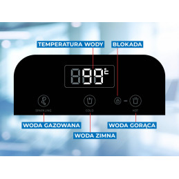 WodaRO ICE SPARKLING dystrybutor wody 3w1 RO | MojaWoda.com