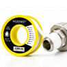 Ущільнювальна стрічка WODARO PTFE для різьби 12 мм x 10 м | MojaWoda.com