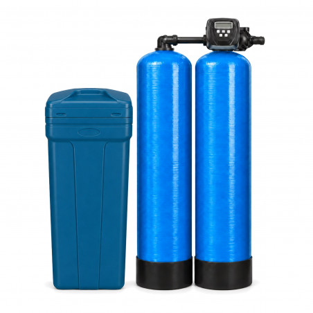 Dwukolumnowy zmiękczacz wody do pracy ciągłej - WODARO TWIN SOFT 2x30L