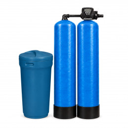 Dwukolumnowy zmiękczacz wody do pracy ciągłej - WODARO TWIN SOFT 2x90L