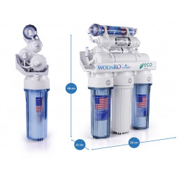 RO7 waterRO Eco BIO ionizer water filter osmosis | MojaWoda.com