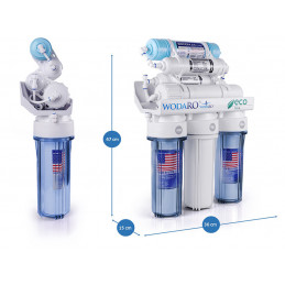 RO7 waterRO Eco BIOCERA ionizer redox osmosis filter | MojaWoda.com