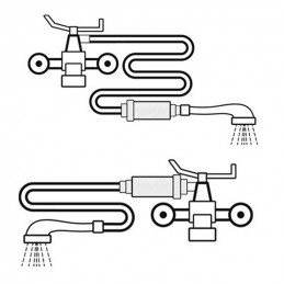 AWF-SWR-P-M CHROM FITaqua sprchový filter | MojaVoda.com