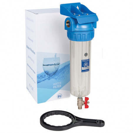 FHPR1-3V_R Aquafilter korpus z zaworem 1" filtr