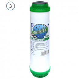 3-stage mechanical carbon KDF filter | MojaWoda.com