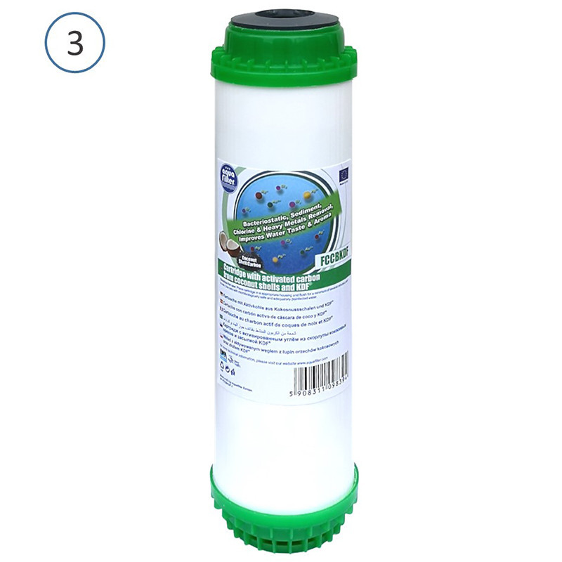 3-Stage Mechanical Carbon KDF Home Inlet Filter
