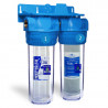 2-Stage Carbon Mesh Home Water Filter for Whole-System Use