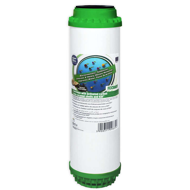 FCCBKDF Aquafilter wkład węglowy ze złożem KDF | MojaWoda.com FCCBKDF Aquafilter wkład węglowy ze złożem KDF | MojaWoda.com