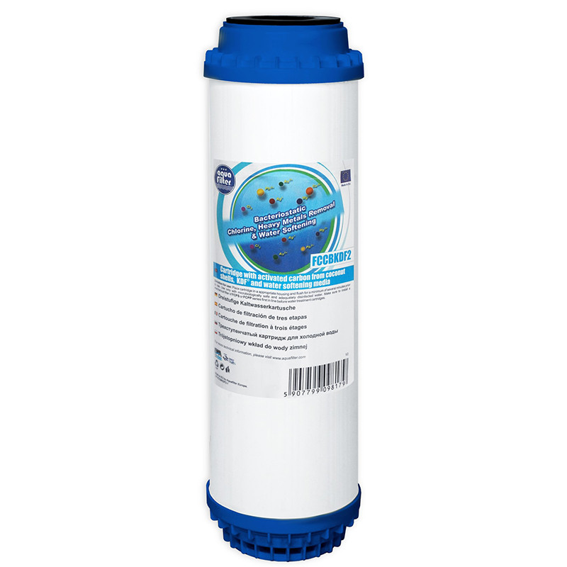 FCCBKDF2 Aquafilter wkład węglowy zmiękczający KDF | MojaWoda.com FCCBKDF2 Aquafilter wkład węglowy zmiękczający KDF | MojaWoda.com