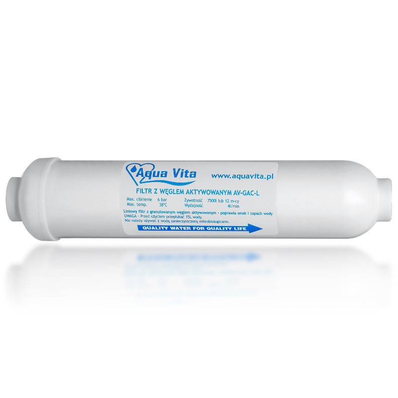 AV-GAC-L Aqua Vita uhlíkový lineární filtr | MojaWoda.com