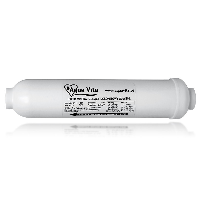 AV-MIN-L Aqua Vita wkład liniowy mineralizator | MojaWoda.com AV-MIN-L Aqua Vita wkład liniowy mineralizator | MojaWoda.com