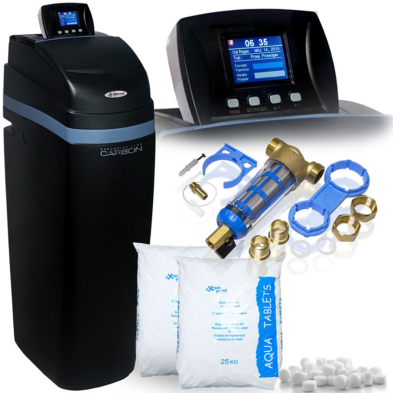 EXKLUZIVNÍ UHLÍKOVÝ 30 změkčovač vody moderní | MojaWoda.com