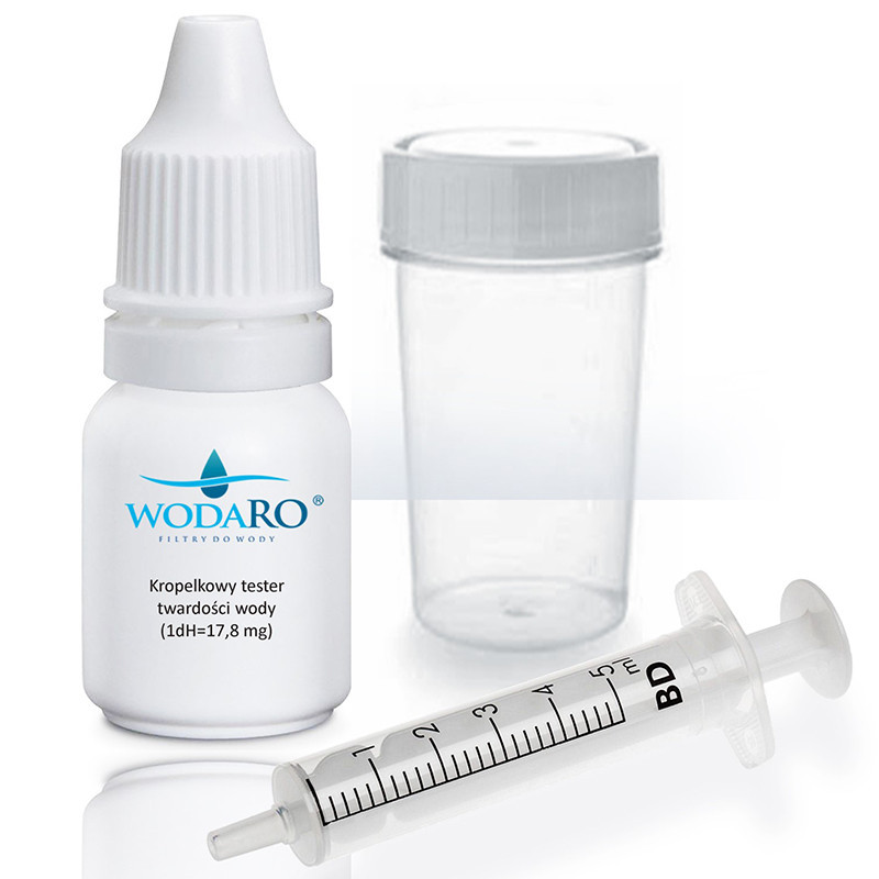 Kropelkowy tester twardości wody | MojaWoda.com Kropelkowy tester twardości wody | MojaWoda.com