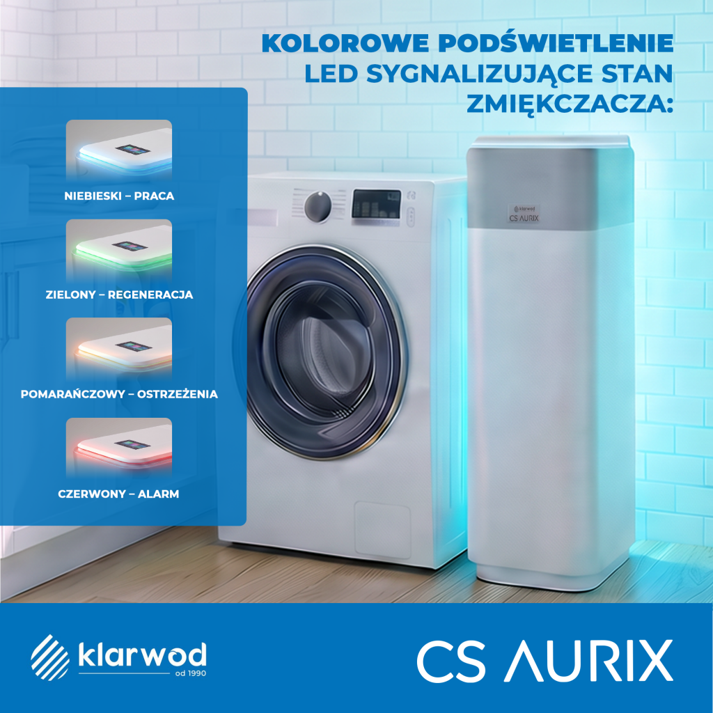 KLARWOD CS AURIX 30L czytelna sygnalizacja LED