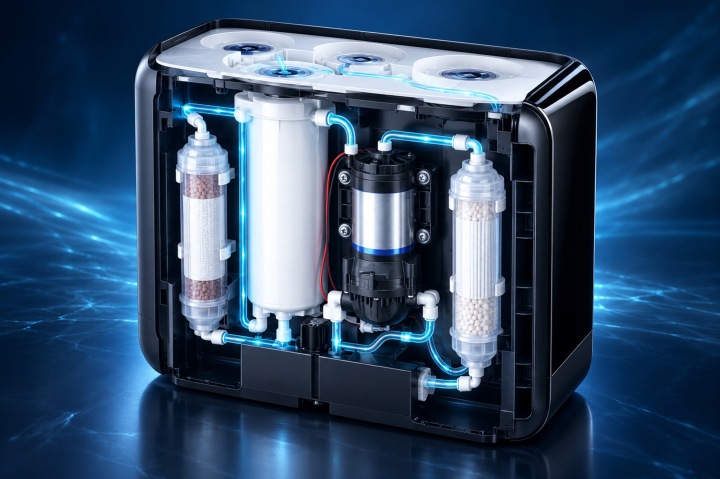 WODARO ICEBERG zaawansowana technologia filtracji mineralizacji i jonizacji