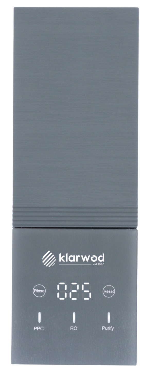 Зворотний осмос RO DIGITAL KLARWOD, фільтрація води під мийкою
